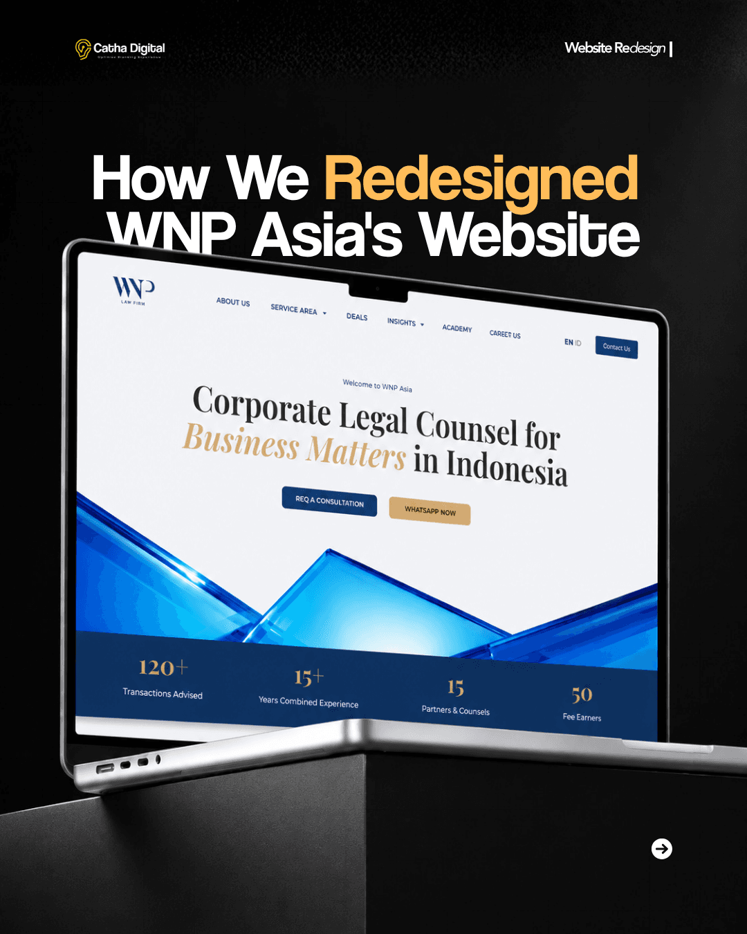 WNP Asia — Corporate Law Firm Redesign